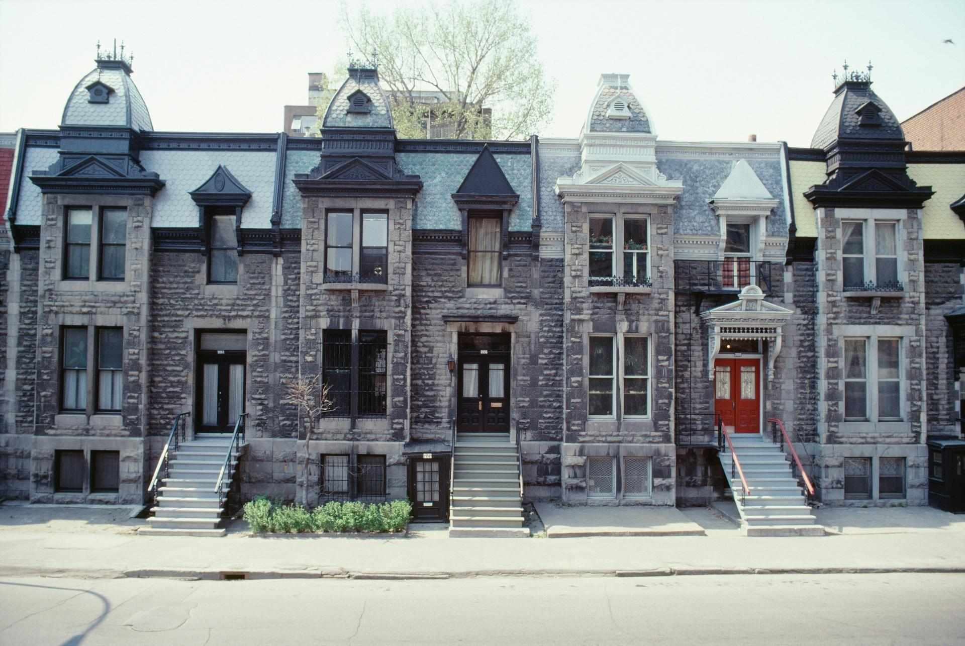 Philadelphia row houses